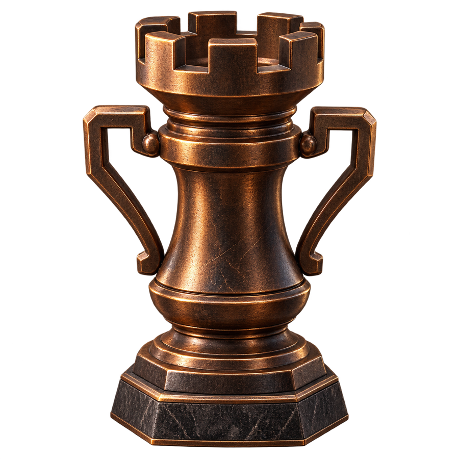 Trofeo de la liga Bronce
